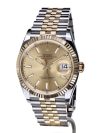 Rolex Datejust Champagne Dial 41mm Jubilee Replica Watch - Image 3