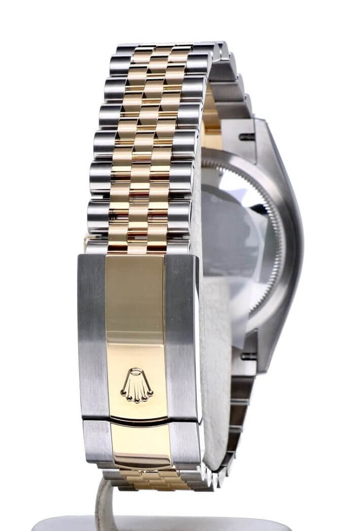 Rolex Datejust Champagne Dial 41mm Jubilee Replica Watch - Image 8