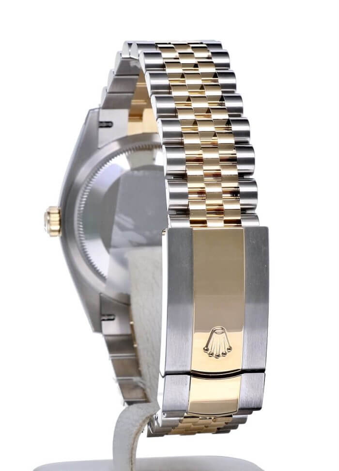 Rolex Datejust Champagne Dial 41mm Jubilee Replica Watch - Image 9