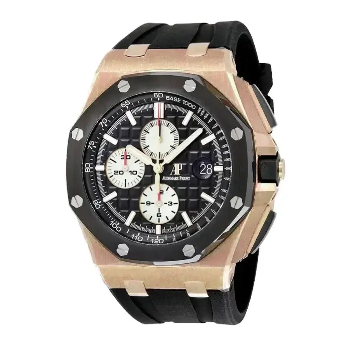 AP Royal Oak Offshore Rose Gold 44MM Men's Watch 26400OR.OO.A002CA.01 - Image 2