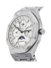 Audemars Piguet Royal Oak Stainless Steel Perpetual Calendar 41mm Silver-Toned Dial Men's Watch 26574ST.OO.1220ST.01 - Image 3