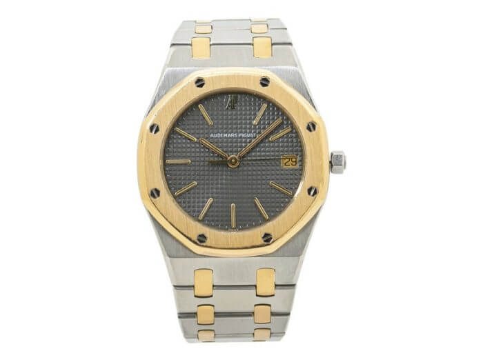 Royal Oak Black Dial | Audemars Piguet 41MM | Two Tone Wrist Men’s Watch