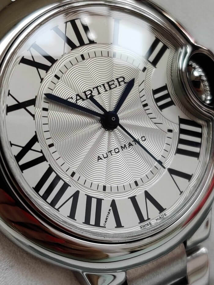 Cartier Ballon Bleu 33mm Stainless Steel Ladies Wrist Watch - Image 6