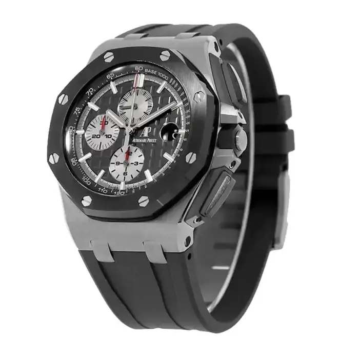 Audemars Piguet Royal Oak Offshore Black Slate Grey Dial 44MM Men's Watch 26400io.oo.a004ca.01 - Image 2