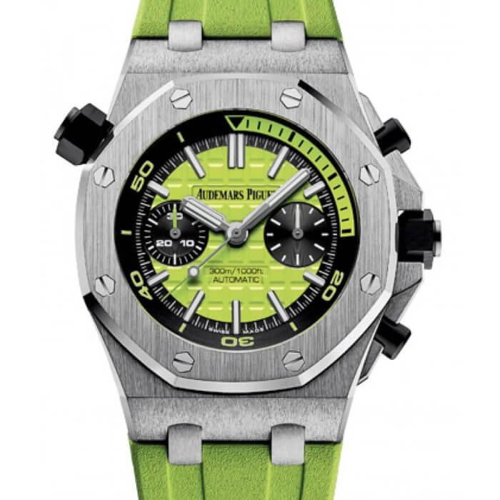 Audemars Piguet Royal Oak Replica 26703ST.OO.A038CA.01 Offshore Diver Chronograph 42mm Green Limited