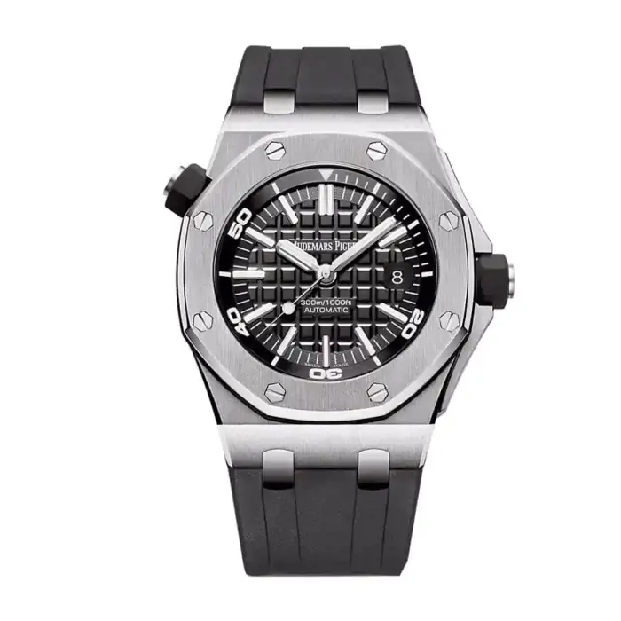 Audemars Piguet Royal Oak Offshore Black Dial 42MM Men's Watch DIVER 15703