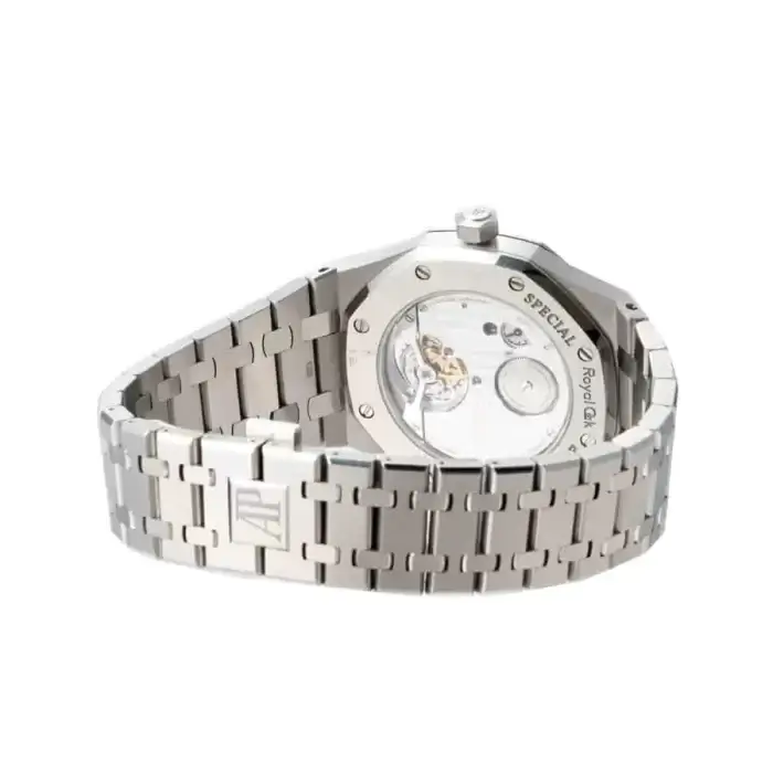 Audemars piguet Royal Oak Tourbillon Selfwinding 41MM Blue Dial Watch - Image 5