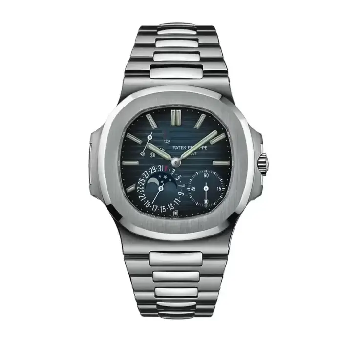 Patek Philippe Nautilus Blue Dial 5712 Stainless Steel Watch