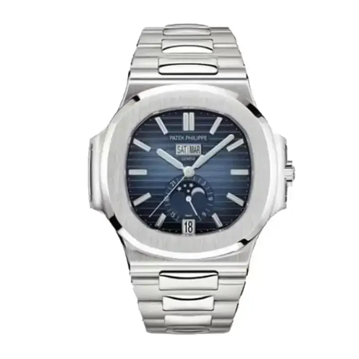 Patek Philippe Nautilus Blue Dial 5726/1A-014 Stainless Steel Wrist Watch