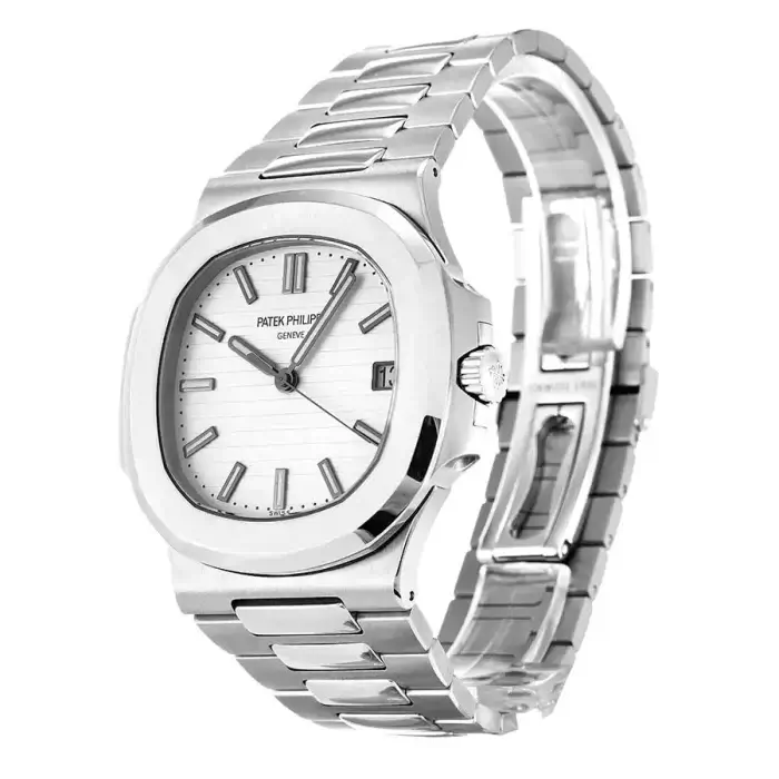 Patek Philippe Nautilus White Dial 40mm Men's Watch 5711 - Image 3