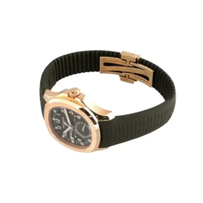 Patek Aquanaut Rose Gold Travel Time Brown Dial Composite Men's Watch 5164R-001 - Image 5
