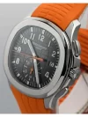 Patek Philippe Orange watch | Aquanaut Chronograph 5968A-001 Steel - Image 4