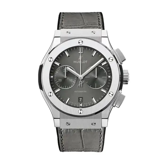 Hublot Classic Fusion 45mm Titanium Chronograph Racing Gray  Wrist Men’s Watch