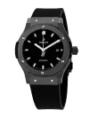 Hublot Classic Fusion Black Dial Automatic 42 mm Men's with Black Rubber Watch - Image 2