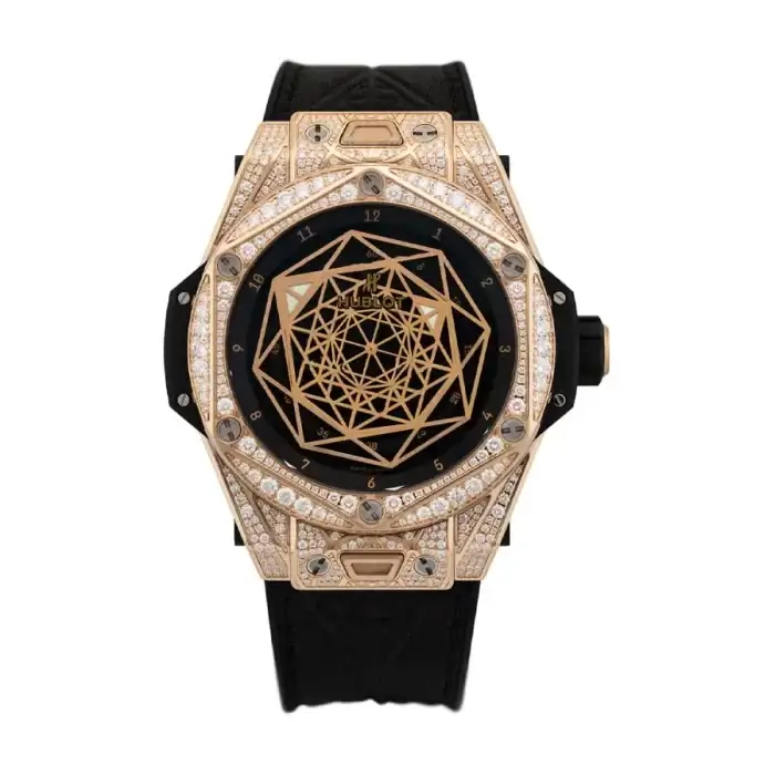 Hublot Big Bang Rose Gold Diamond Watch