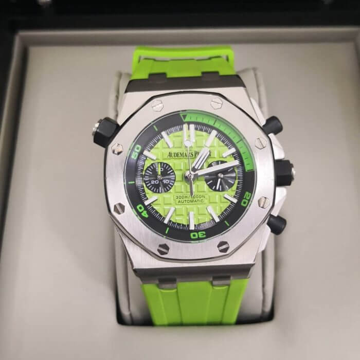 Audemars Piguet Royal Oak Replica 26703ST.OO.A038CA.01 Offshore Diver Chronograph 42mm Green Limited - Image 3