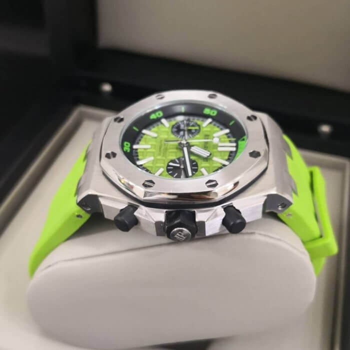 Audemars Piguet Royal Oak Replica 26703ST.OO.A038CA.01 Offshore Diver Chronograph 42mm Green Limited - Image 5