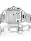 Iced Out Cartier WATCH DIAMOND FULL ICED MOISSANITE 40MM STEEL WHITE ROMAN DIAL - Image 4