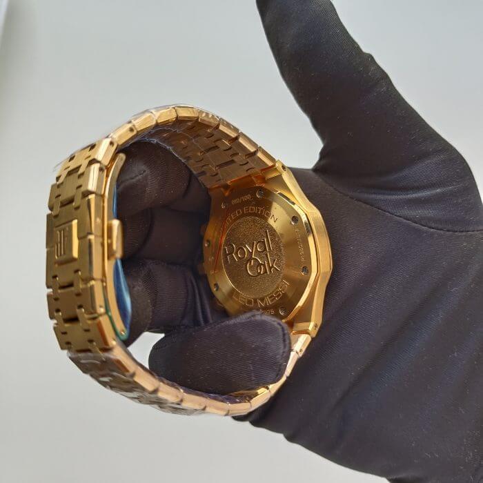 Audemars Piguet Yellow Gold | Royal Oak Chronograph | Black Dial Watch - Image 5