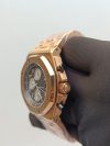 AP Royal Oak Rose Gold Chronograph Brown Dial 42mm Stainless Steel Watch - Image 3