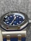 Audemars Piguet Royal Oak Offshore Diver 42MM Blue Dial Mens Watch 15720 - Image 8