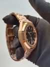 AP Royal Oak Rose Gold Black Dial 41mm Men's Watch - Image 3