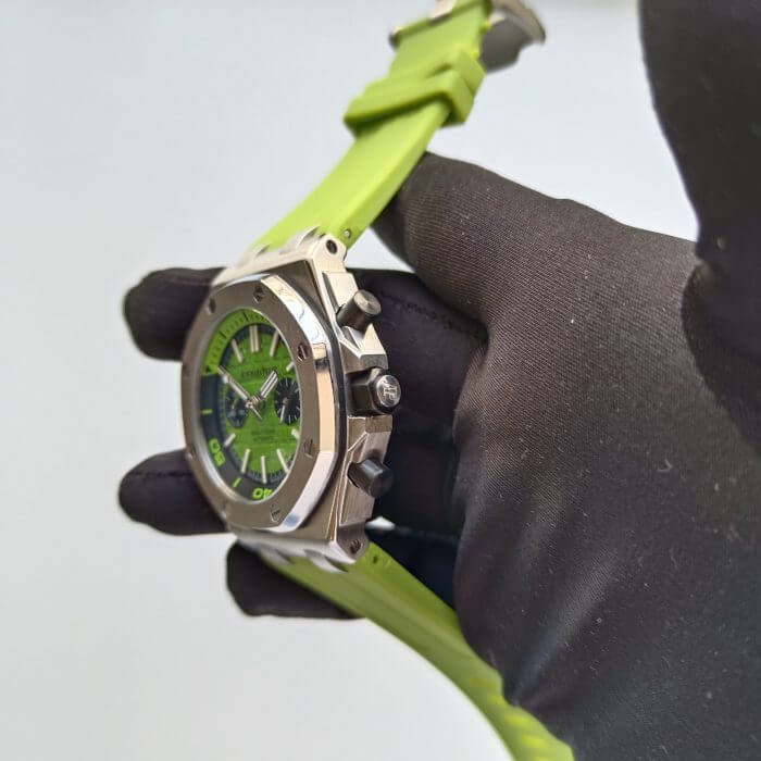 Audemars Piguet Royal Oak Replica 26703ST.OO.A038CA.01 Offshore Diver Chronograph 42mm Green Limited - Image 8