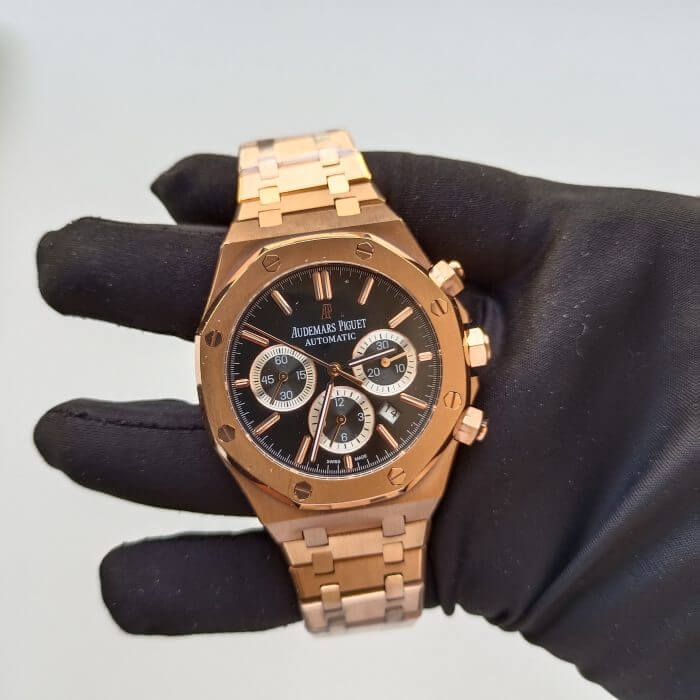 Audemars Piguet Royal Oak Chronograph Rose Gold Men's Watch