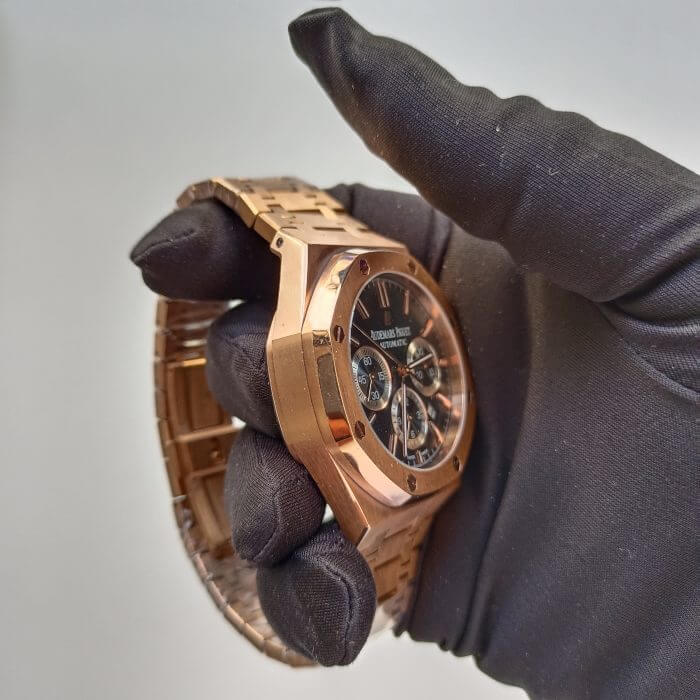 Audemars Piguet Royal Oak Chronograph Rose Gold Men's Watch - Image 2