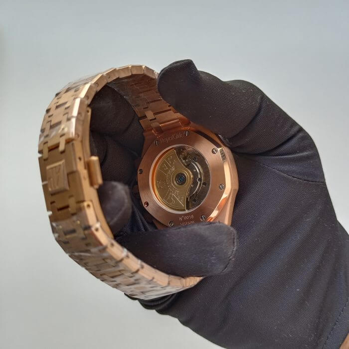 Audemars Piguet Royal Oak Chronograph Rose Gold Men's Watch - Image 5