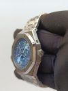 Audemars Piguet Royal Oak Chronograph Blue Dial Best Edition 41MM Ice Watch - Image 4