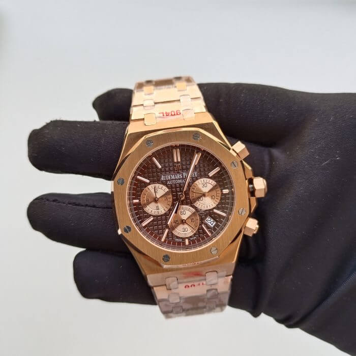 Audemars Piguet Royal Oak Chronograph Rose Gold 45mm Men’s Watch