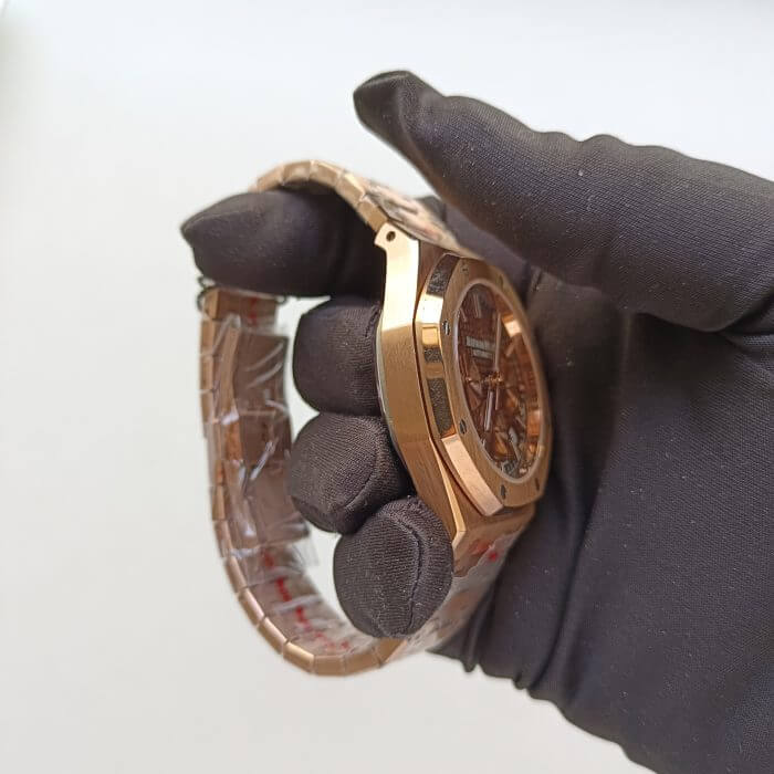 Audemars Piguet Royal Oak Chronograph Rose Gold 45mm Men’s Watch - Image 3