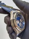 Audemars Piguet Royal Oak Offshore Blue Dial 44MM Rubber Strap Steel Chronograph Men's Watch - Image 3