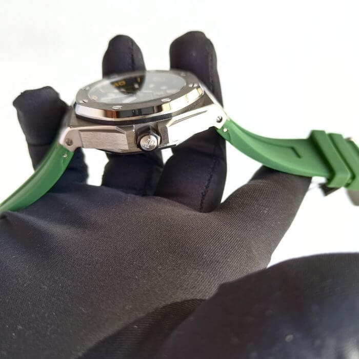 Audemars Piguet Royal Oak Offshore Limited Edition Army Green Dial Watch - Image 3