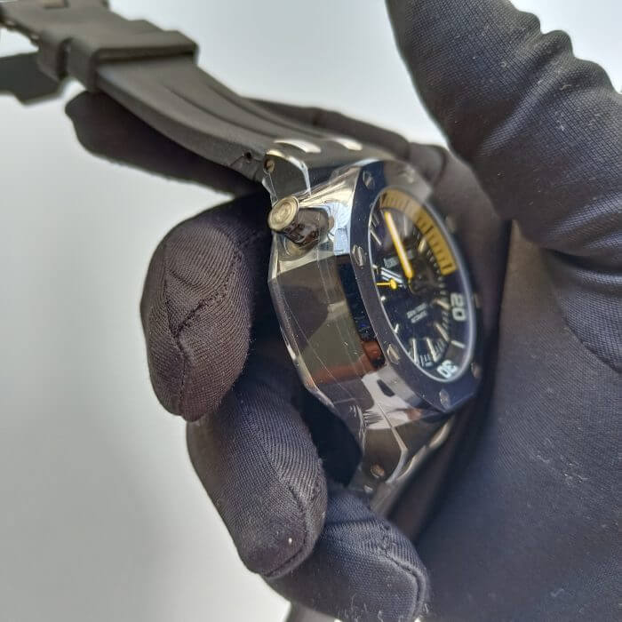 AP Royal Oak Offshore On Wrist | 42MM Black Dial & Strap Watch. - Image 7