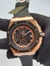 AP Royal Oak Chronograph Black Dial Offshore 44MM Rose Gold Watch - Image 4