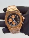 Audemars Brick Rhodium Dial | Royal Oak Offshore | Chronograph Wrist Watch - Image 2