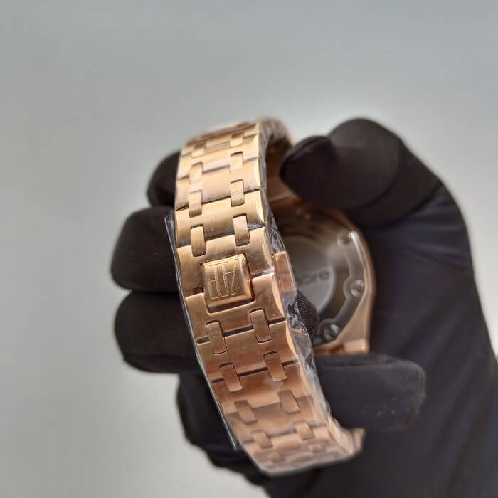 Audemars Brick Rhodium Dial | Royal Oak Offshore | Chronograph Wrist Watch - Image 5