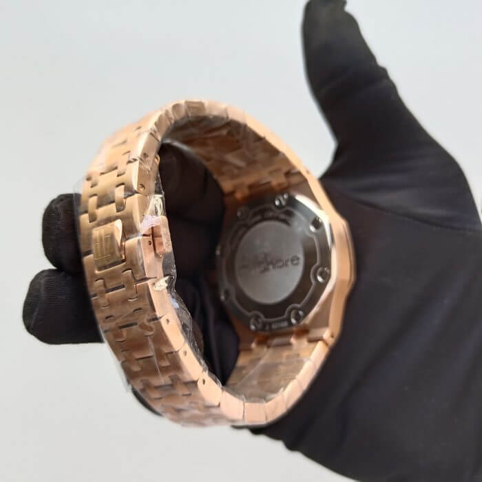 Audemars Brick Rhodium Dial | Royal Oak Offshore | Chronograph Wrist Watch - Image 6