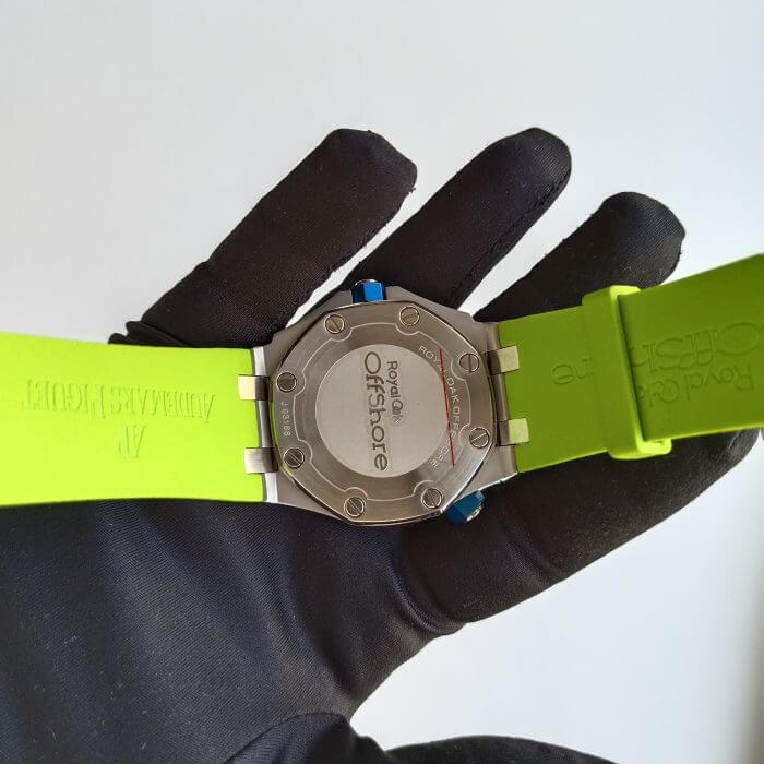 AP Royal Oak Offshore Green Dial 42mm Diver Chronograph Watch 15710ST.OO.A038CA.01 - Image 5