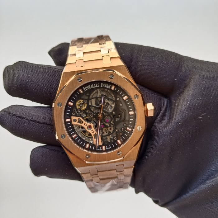 Ap Royal Oak Offshore Skeleton 41MM Rose Gold | Best Edition Watch Openworked - Image 2
