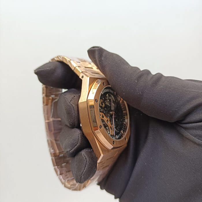 Ap Royal Oak Offshore Skeleton 41MM Rose Gold | Best Edition Watch Openworked - Image 3