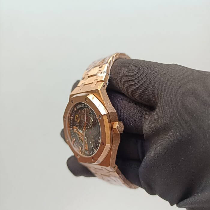 Ap Royal Oak Offshore Skeleton 41MM Rose Gold | Best Edition Watch Openworked - Image 4