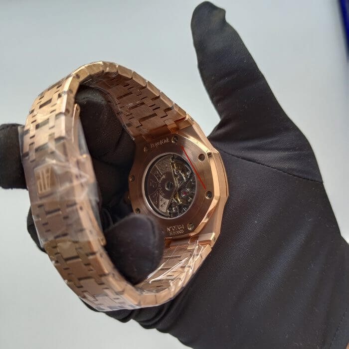 Ap Royal Oak Offshore Skeleton 41MM Rose Gold | Best Edition Watch Openworked - Image 6