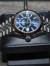 Rolex Oyster Perpetual Blue face Sky Dweller Index Dial 42mm Jubilee White Gold Fluted 326934 - Image 3