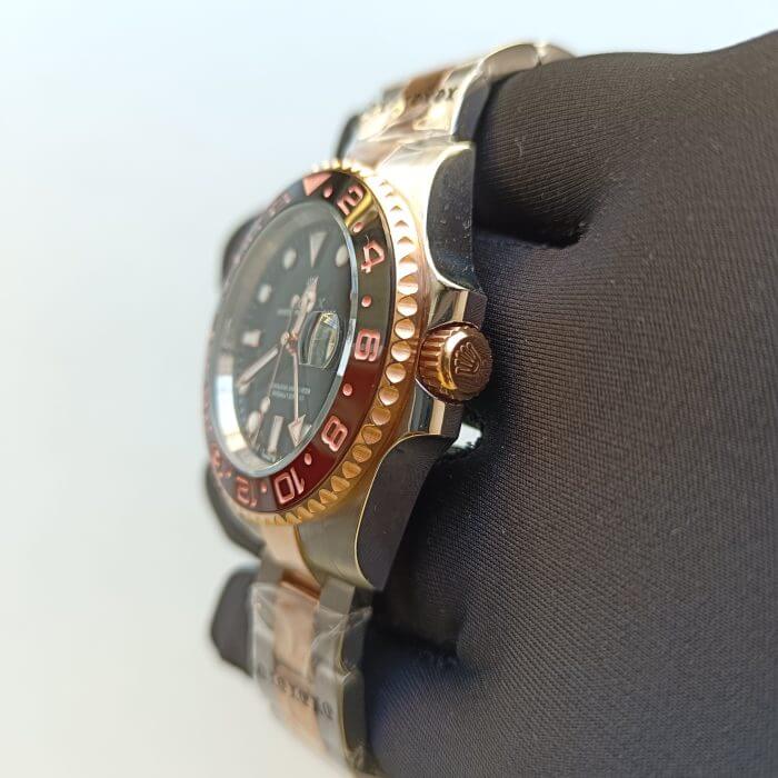 Rolex GMT-Master II Root Beer Rose Gold/Steel Black 40MM Dial Black/Brown Ceramic Bezel 126711CHNR - Image 6