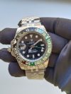 Rolex GMT Green Stainless Steel Black Dial & Green/Black Ceramic Bezel Jubilee Bracelet 126720VTNR - Image 2