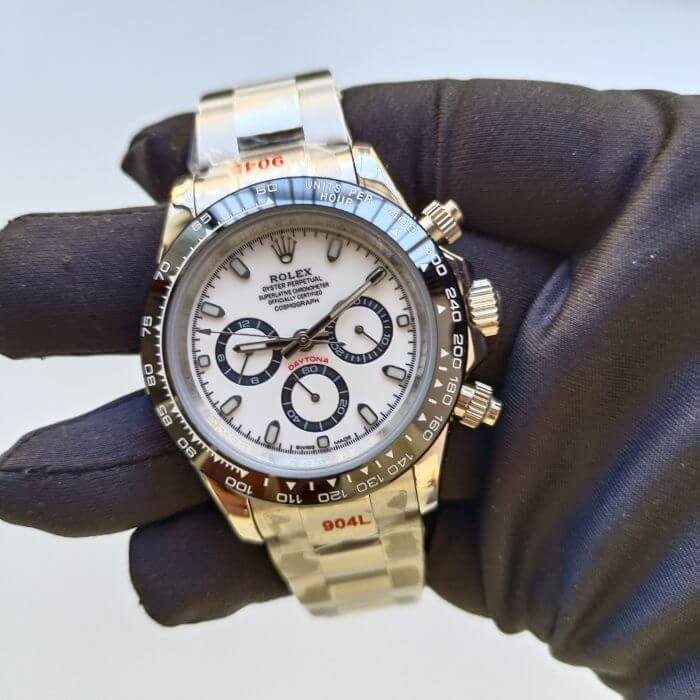 Rolex Cosmograph Daytona White Dial 40MM Stainless Steel Oyster Men’s Watch 116500LN - Image 8