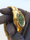 Rolex Daytona Gold 40MM Green Index Dial Yellow Gold Bezel Oyster Bracelet 116508 - Image 10